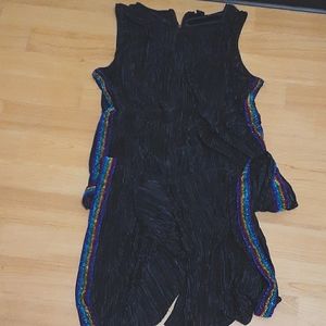 Jumpsuit with rainbow sides